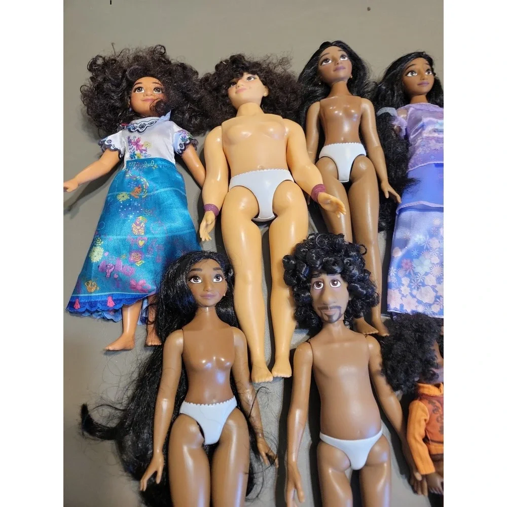 Disney Encanto Doll Figure Bruno Isabela Mirabel Antonio Luisa mixed lot